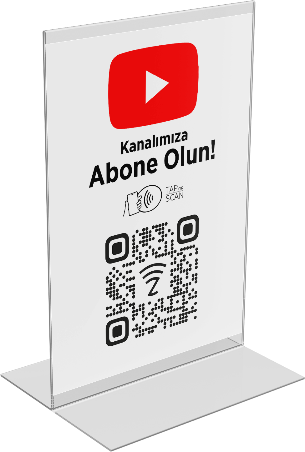 Youtube Takip Masaüstü Pleksi